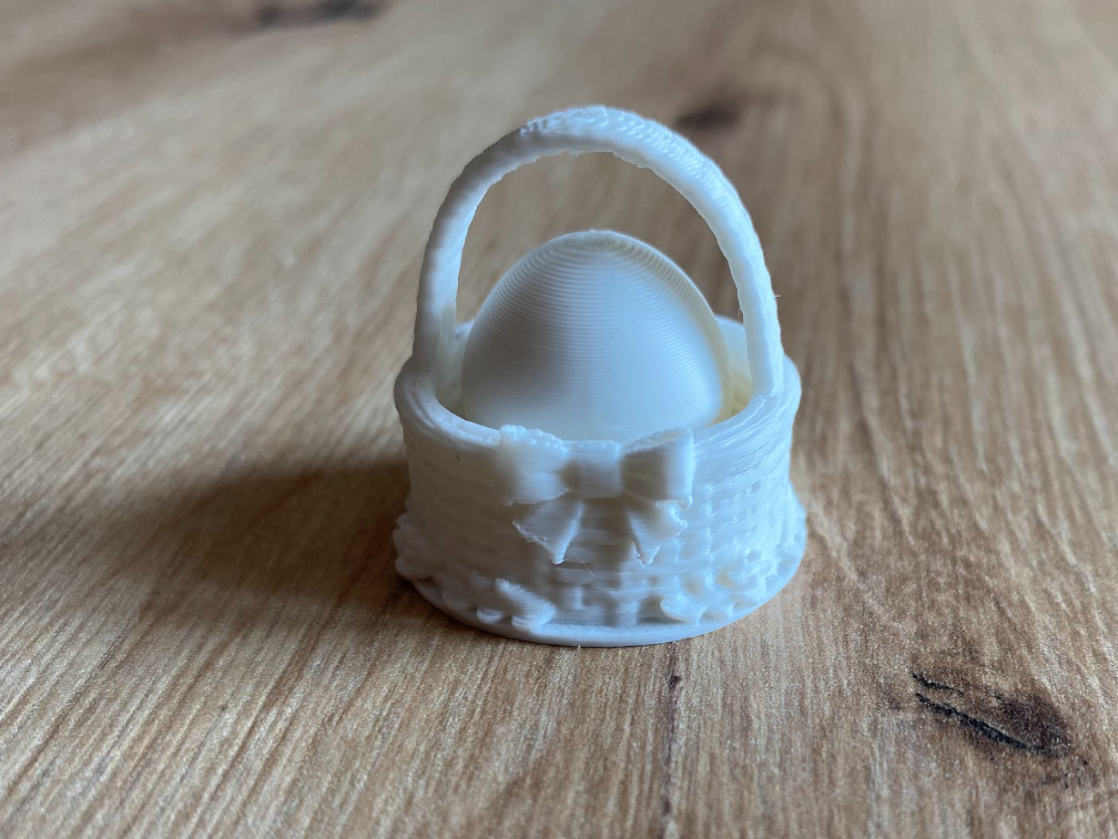 Easter Basket with Egg