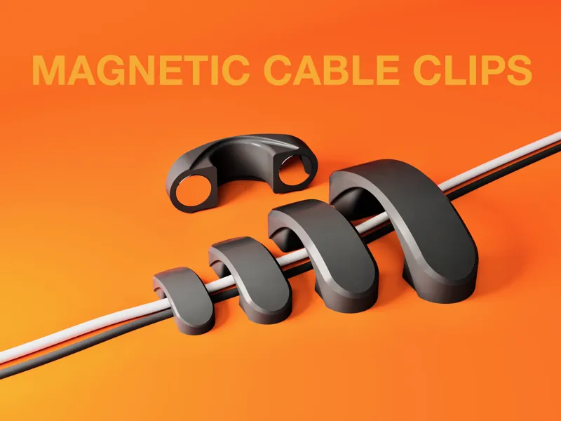 LTT Cable Management Clip/Magnetic Cable Organizer