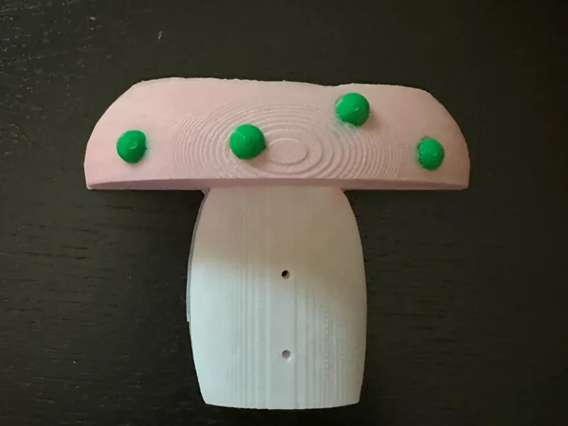 Mushroom Balcony Fairy Door