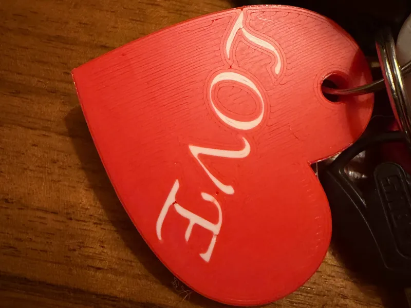 love keychain valentines