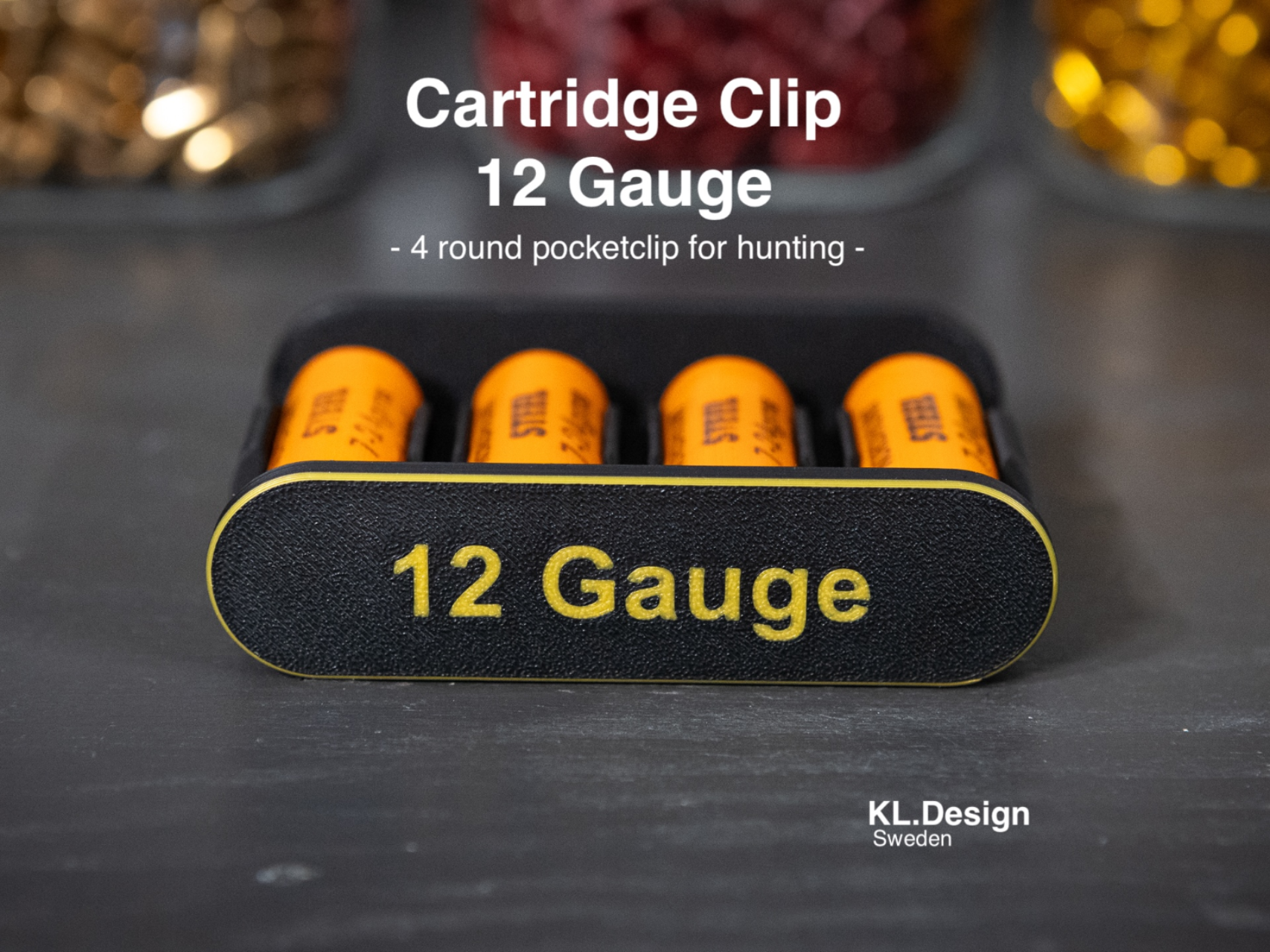 12 Gauge Cartridge Clip