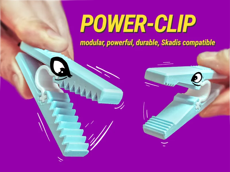 Power-Clip (Skadis compatible)