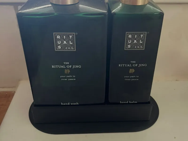 Rituals glass soap holder