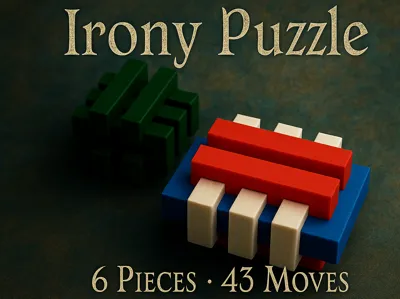 Irony — 6-Piece Puzzle (42 Moves)