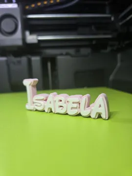 Modelo para impresión 3D: Isabela — vista de referencia 3