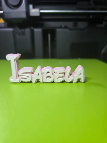 Modelo para impresión 3D: Isabela — vista de referencia 2