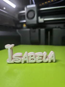 Modelo para impresión 3D: Isabela — vista de referencia 5