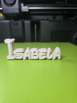 Modelo para impresión 3D: Isabela — vista de referencia 4
