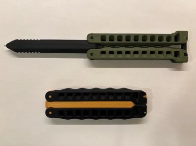 Butterfly Knife Pen