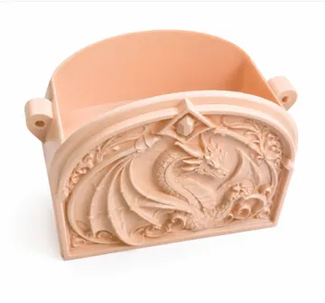 Adorno temático: Victorian Dragon Handbag – 3D Printable — vista de referencia 5