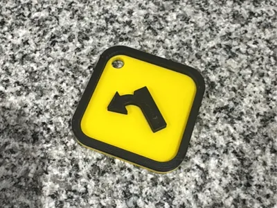 Rebel Way Keychain