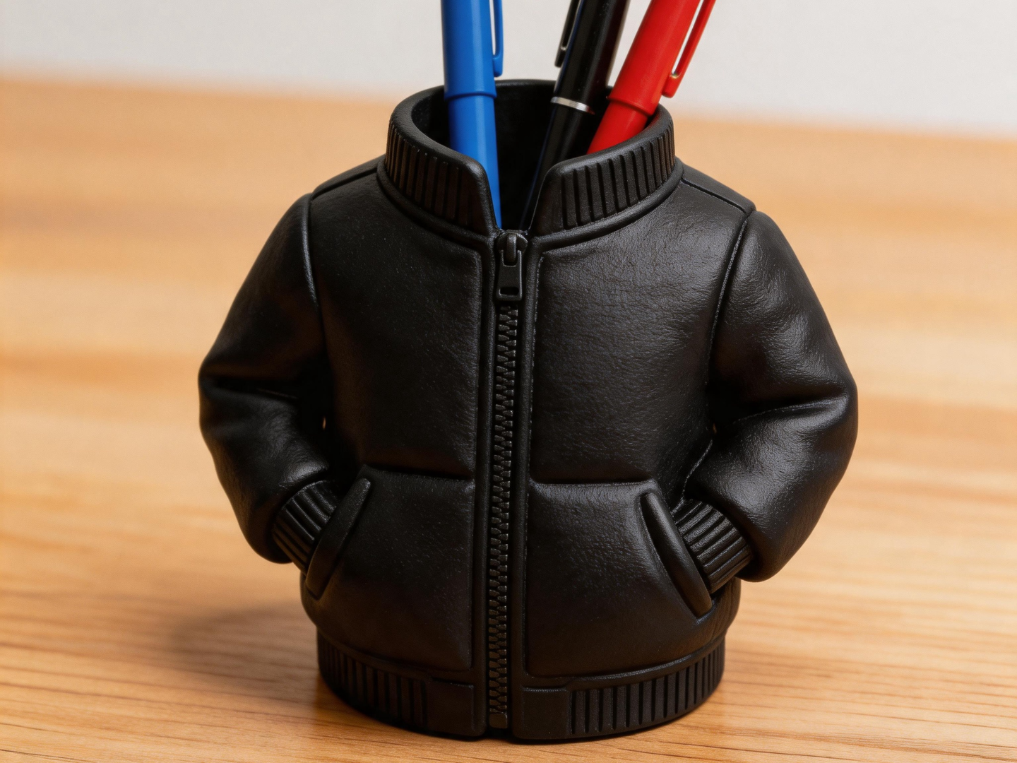 夹克服饰笔筒 3D model