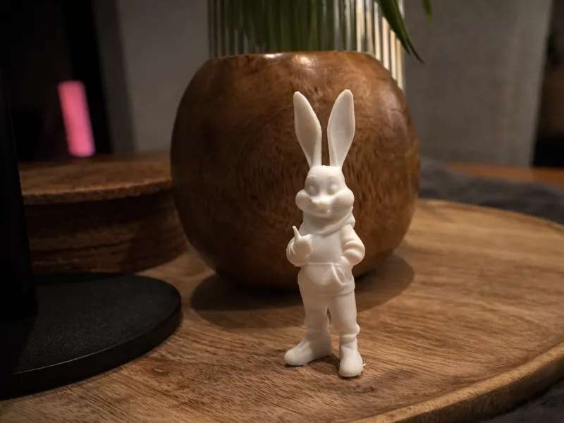 Süße Hasenfigur – Moderne Dekofigur