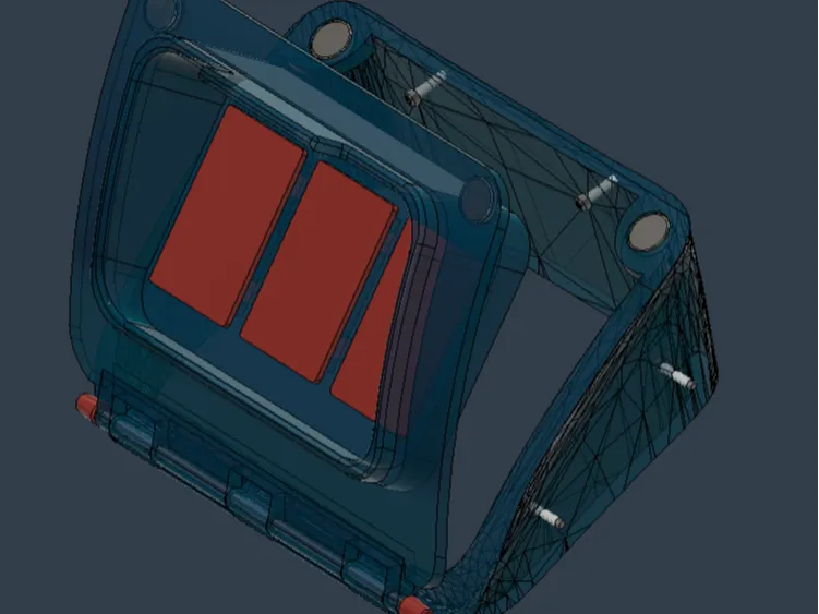 Kawasaki Teryx driver side cubby cover
