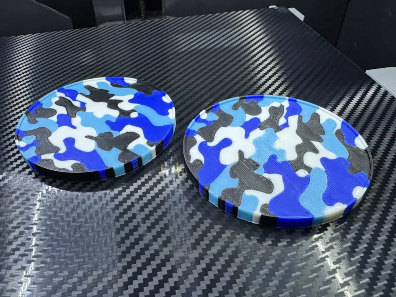 Camouflage Coaster