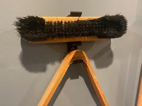 Billiard Rack Triangle and Brush Mount