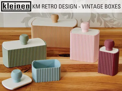 Dosen Vintage Boxes Retro Design KM I 