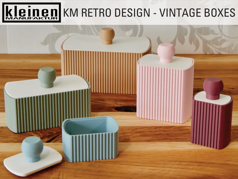 Dosen Vintage Boxes Retro Design KM I 