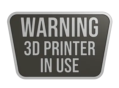 3D Printing Sign