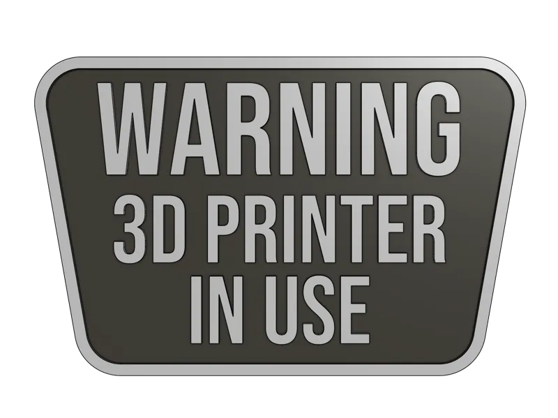 3D Printing Sign