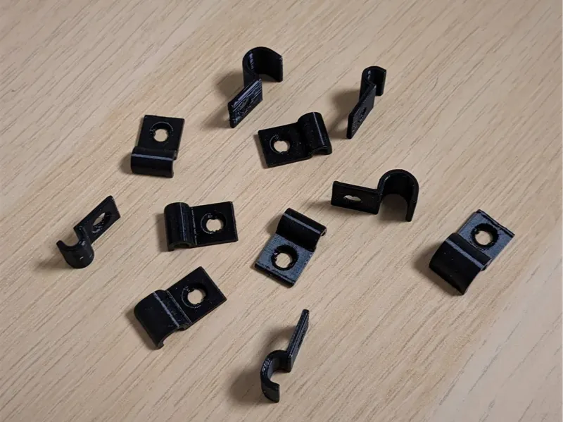 Customizable Cable Clip