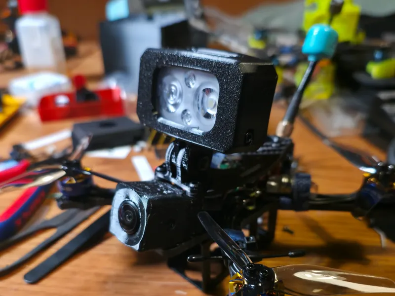 Nitecore NU25 UL FPV Gopro Mount