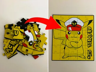 Pokemon Pikachu Puzzle 30 Piece