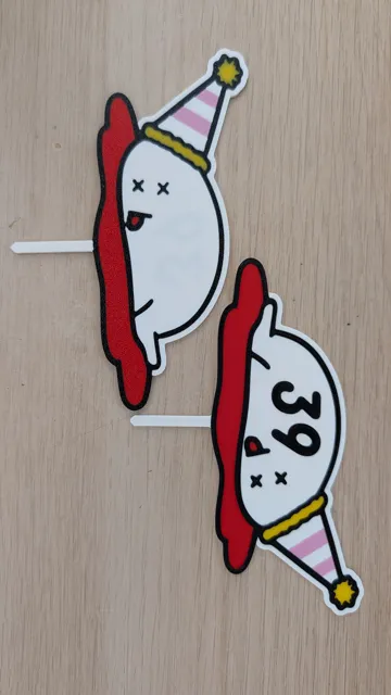 Soporte: Flork Birthday Cake Toppers – Customizable Numbers — vista de referencia 5