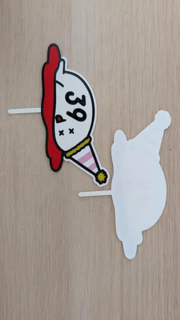 Soporte: Flork Birthday Cake Toppers – Customizable Numbers — vista de referencia 4