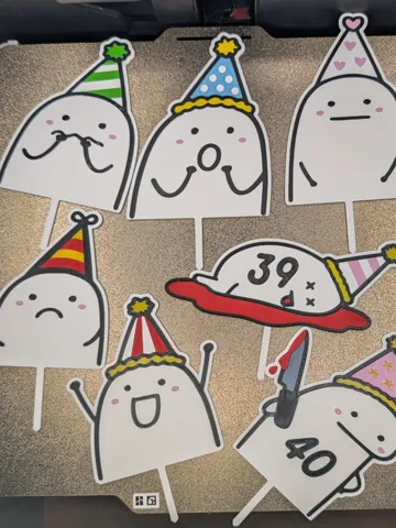 Soporte: Flork Birthday Cake Toppers – Customizable Numbers — vista de referencia 2