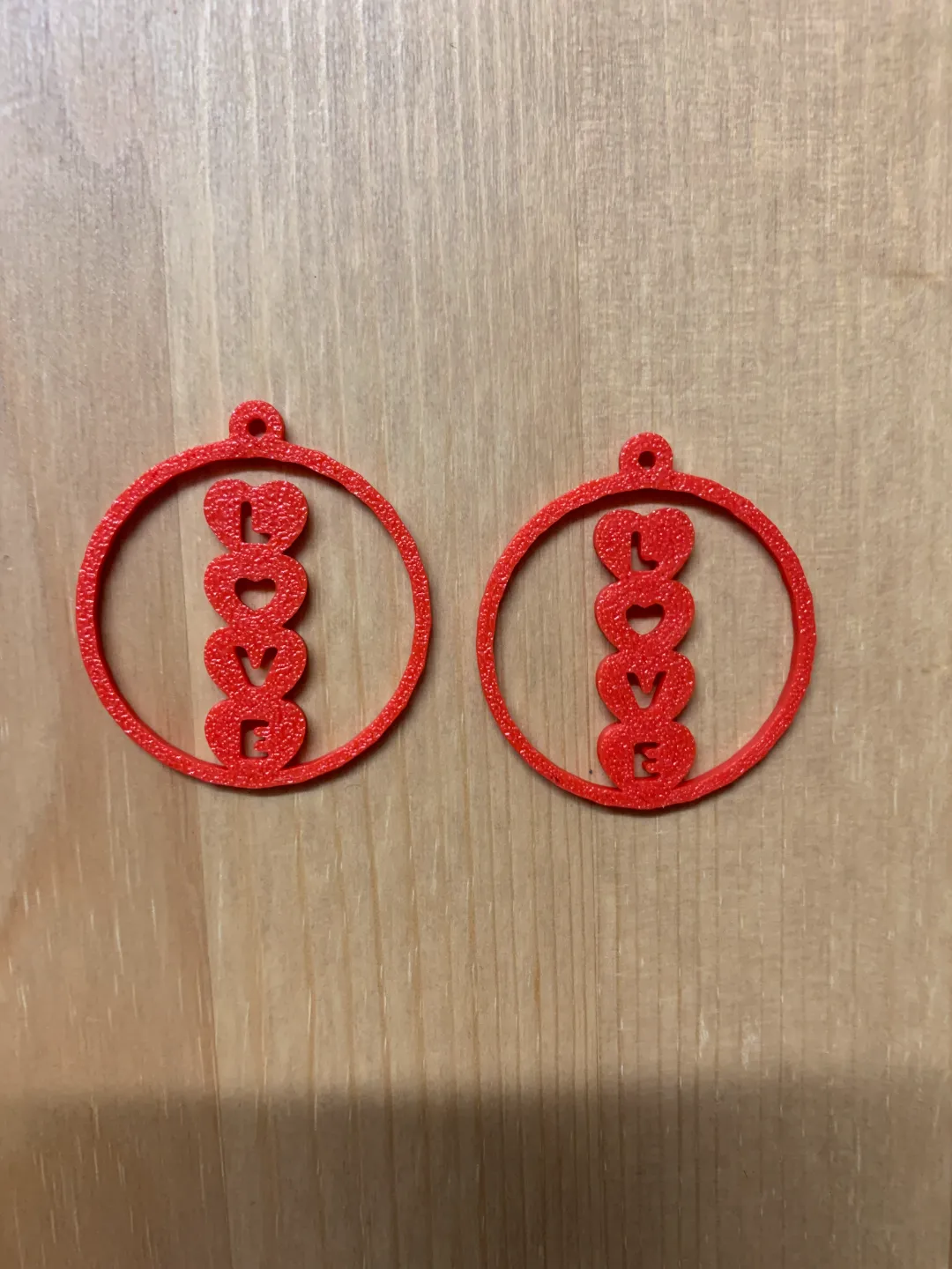 LOVE Earrings view 2