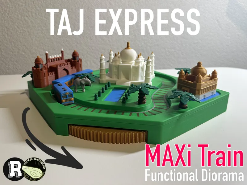 MAXi Train - Functional Taj Express Diorama