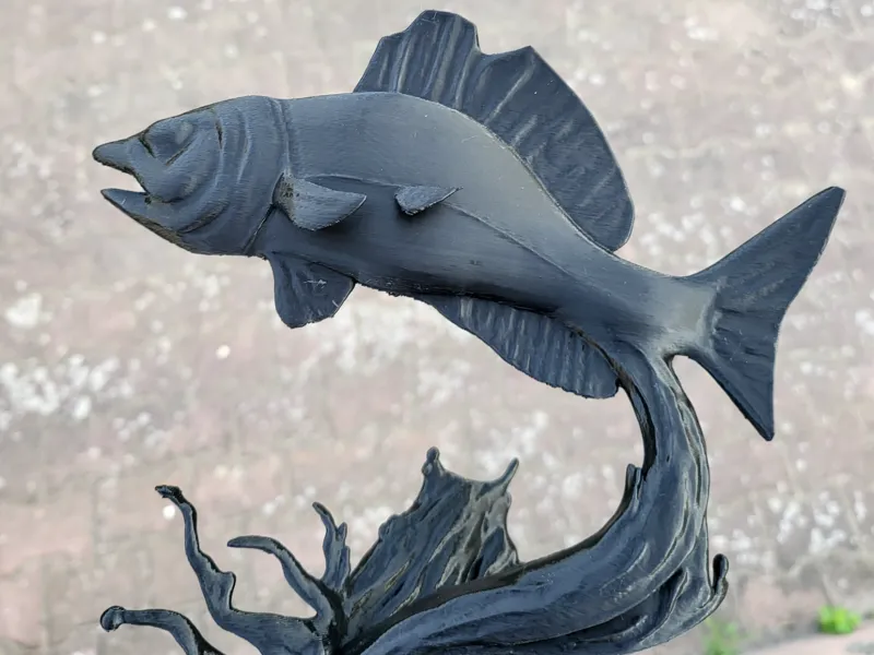 Trophy Fish jumping out of water