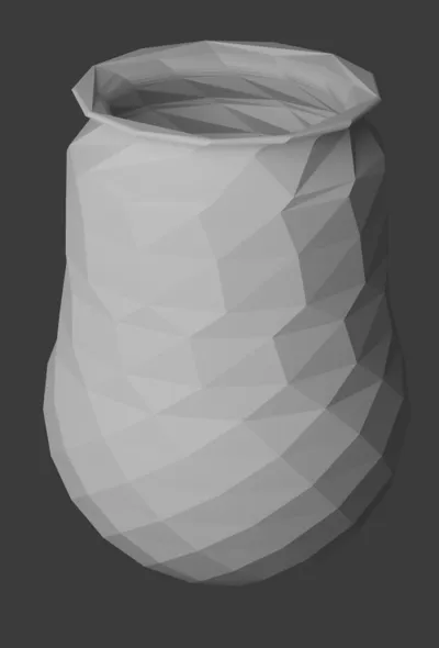Low Poly Vase