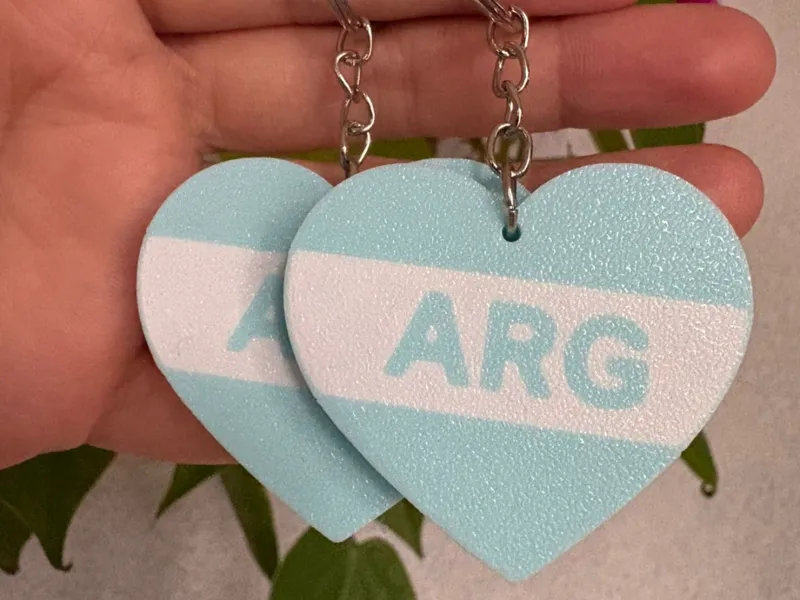 LLAVERO ARGENTINA CORAZON