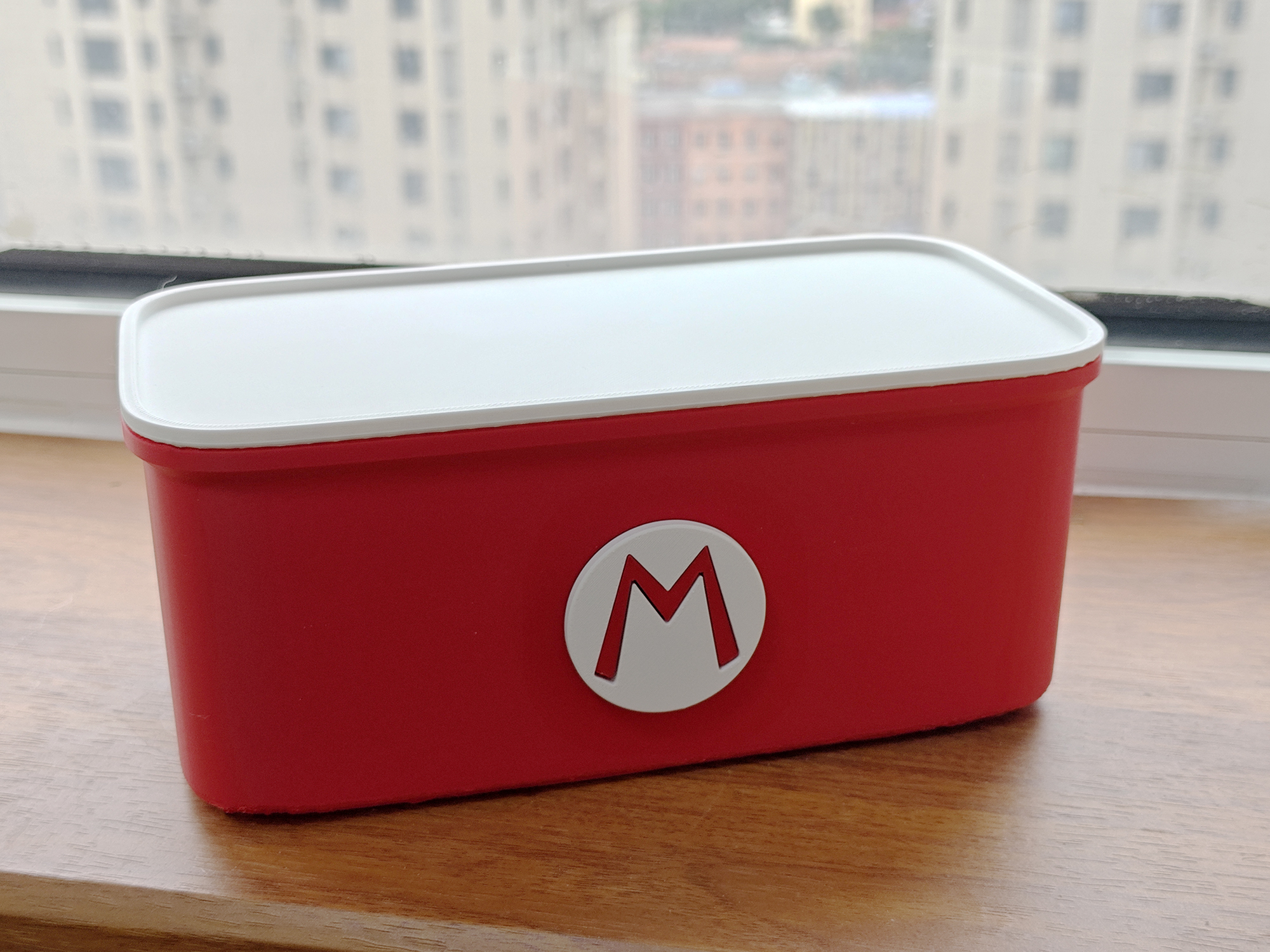 Miniatura 1 do modelo 3D 模块化可堆叠收纳盒 马里奥与路易盒子家族大合集 零食盒、储物盒、桌面收纳盒、糖果罐、便当盒、