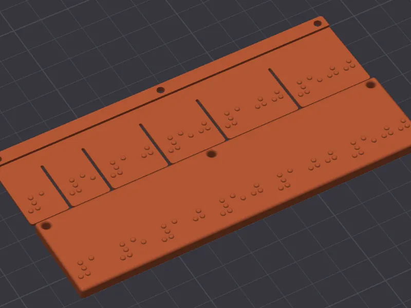Braille Embosser for Monopoly Money