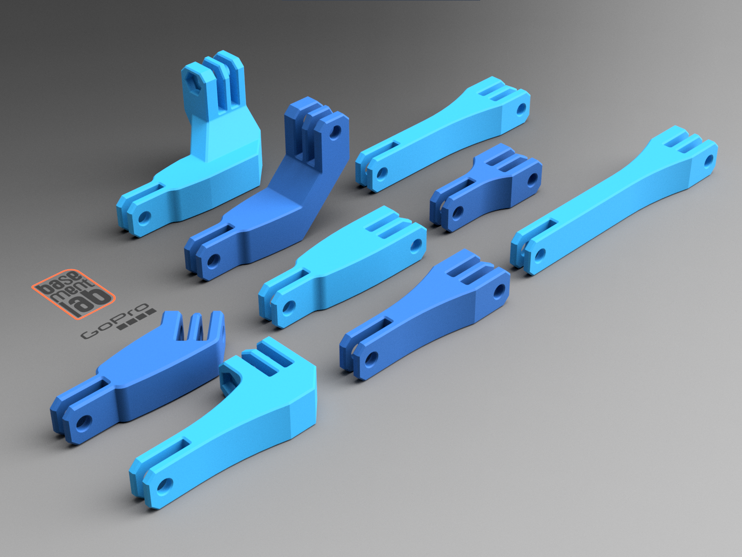 Gopro Action Camera Extension Mounts