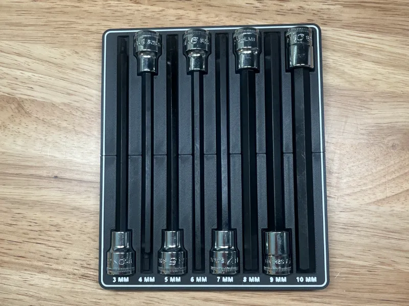 Icon 3/8 Metric Professional Long Hex Bit Holder