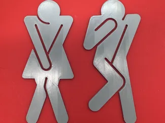Funny WC Sign