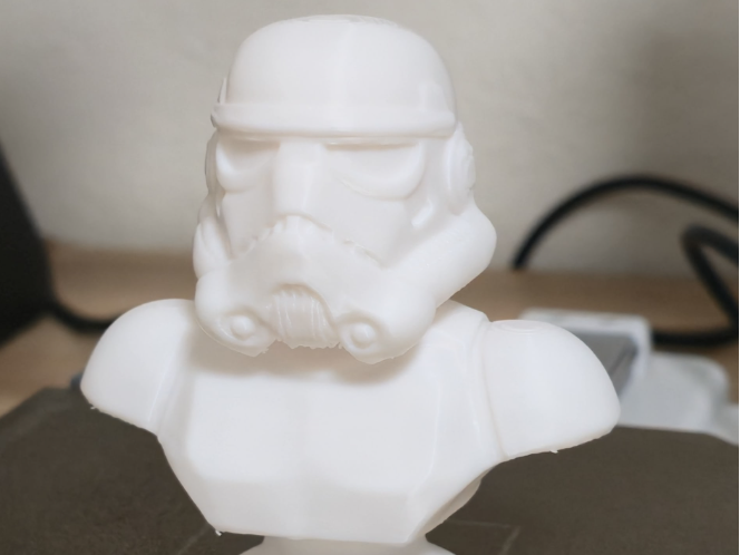 Star war trooper bust statue