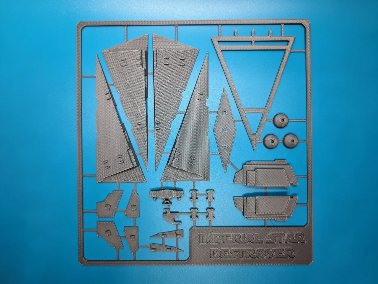 Imperial Star Destroyer Kit Card - Star Wars view 2