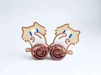 滚轮 0.2mm 层高, 2 层墙, 配重块需要100%填充
