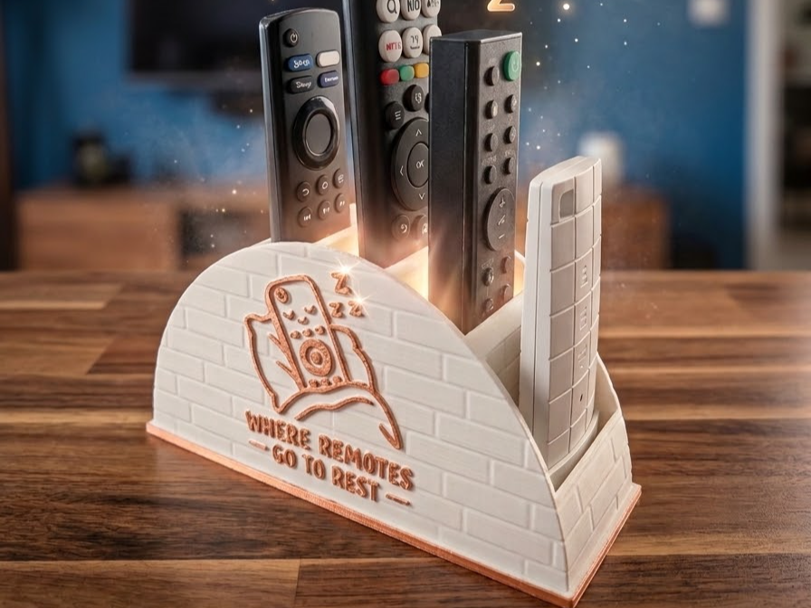 Remote Control Holder 3D model