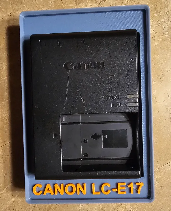 Gridfinity - 2x3 - Canon LC-E17 Charger