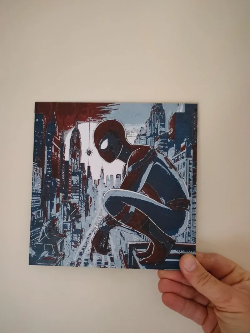Spider man Hueforge 