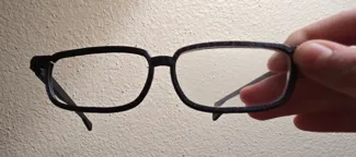Glasses lens width 2.125 inches length 1.15 inch