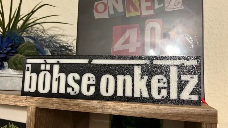 Böhse Onkelz LED Box