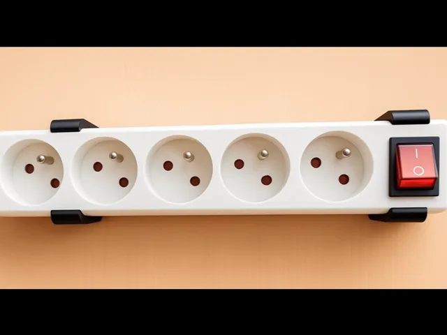 electrical power strip wall mount clip