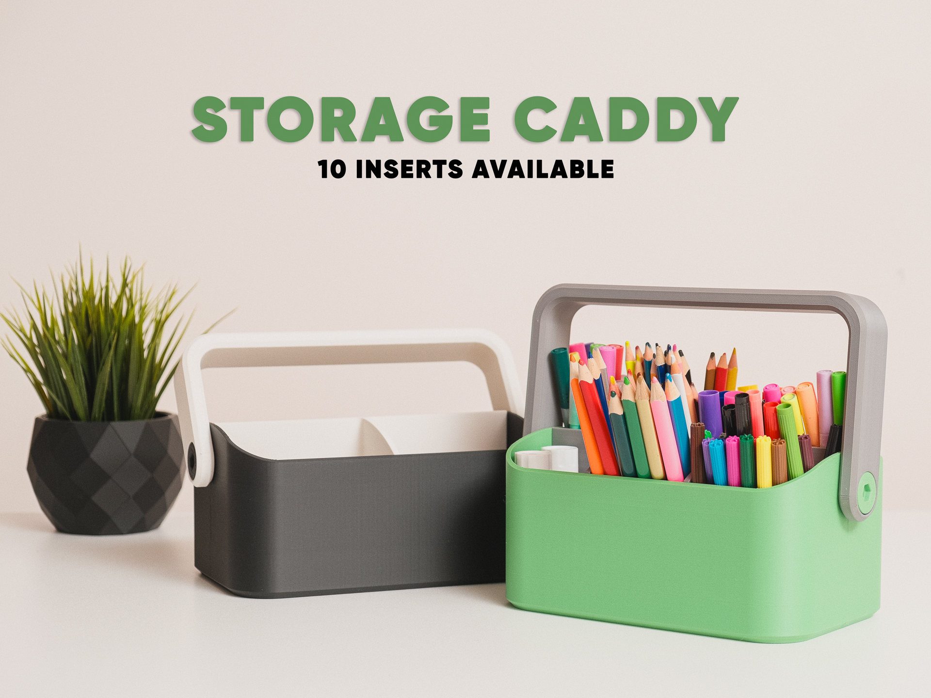 Storage Caddy - 3D printed Organizers, in stock in India